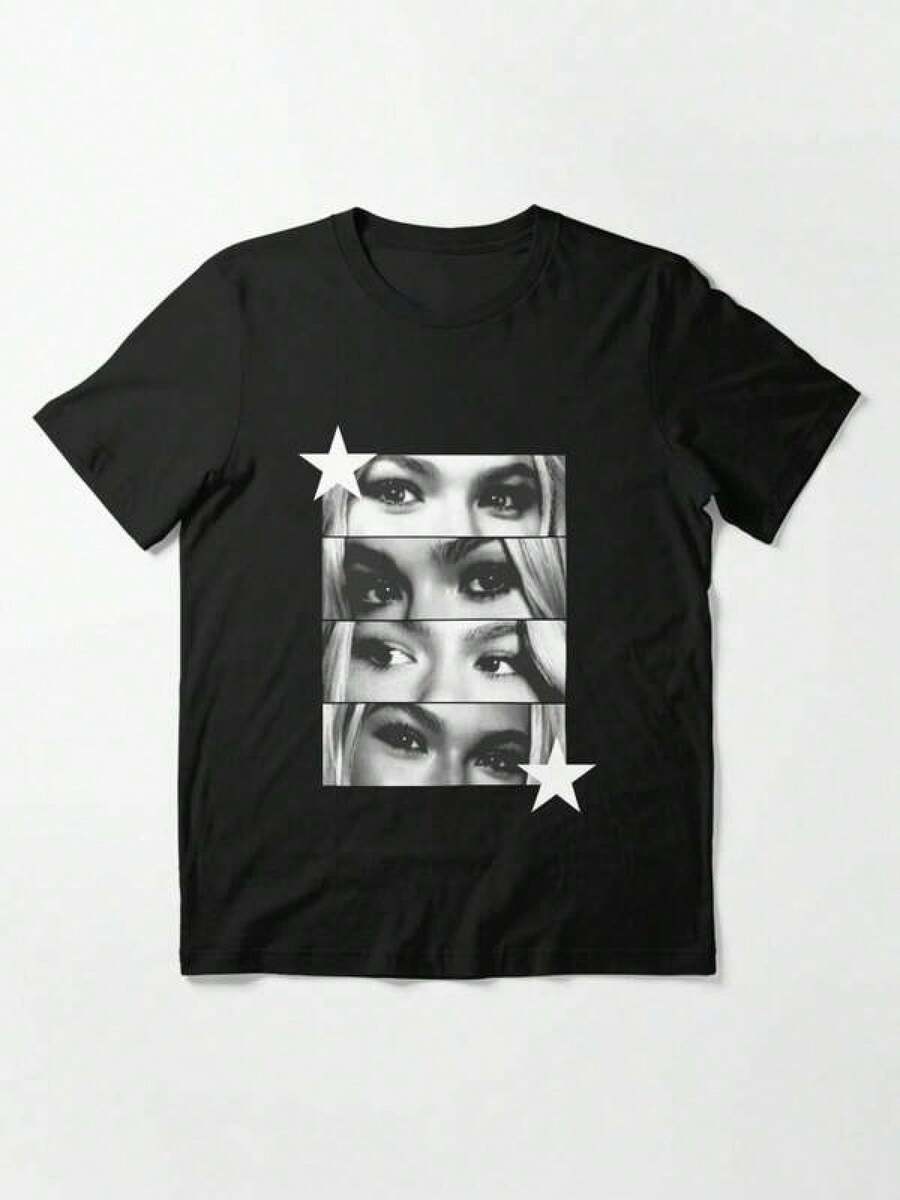 Women T-Shirts - Black - View 1