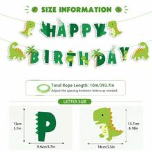 Dinosaur Themed Birthday Party Decorations Cute Dinosaur Bunting Honeycomb Table Centerpieces Supplies For Kids' Birthday / Baby Shower Parties - Multicolor - View 11