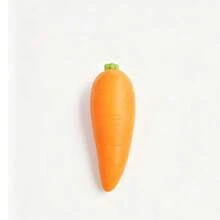 1pc Creative Carrot Squeeze Stress Relief Toy, Realistic Vegetable Slow Rebound Squishy Stress Toy, Perfect Gift For Birthday, Christmas, Halloween, Collection - Multicolor - View 11