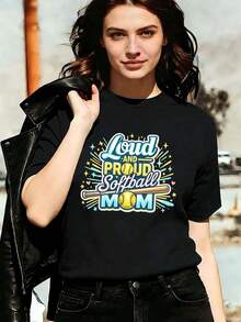 Women T-Shirts - Black - View 1