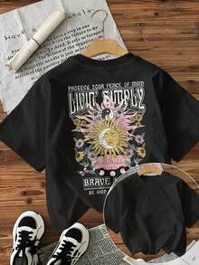 Women T-Shirts - Black - View 6