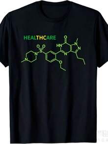 1 pieza Camiseta de manga corta de cuello redondo holgada unisex de 180g, 100% algodón puro transpirable y suave, estilo Y2K Bababask con estampado gráfico moderno, ideal para mujer y hombre, perfecta para uso diario, festivales, conciertos y todas las estaciones - Negro - Ver 6
