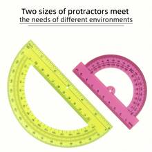 1pc 20cm Ruler Set, Precise 20cm Measuring Tool, Suitable For Home, Office, School, Durable And Lightweight, 20cm Ruler Set, Reliable Multi-Functional Measurement Solution, Standard Measuring Tool - Sets - View 2
