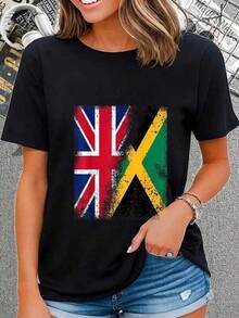 Women T-Shirts - Black - View 8