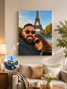 1 Tranh Poster Không Khung Cá Nhân Hóa, Tranh Canvas Nghệ Thuật Có Khung Trong Nhà Thoải Mái, Quà Lưu Niệm Đám Cưới, Quà Lưu Niệm Tốt Nghiệp, Quà Kỷ Niệm Tùy Chỉnh, Thích Hợp Cho Đám Cưới, Ngày của Mẹ, Ngày của Cha, Lễ Tốt Nghiệp, Tiệc Sinh Nhật, Trang Trí Phòng, Có Thể Tùy Chỉnh, Trang Trí Phòng Ngủ, Quà Tặng Tùy Chỉnh, Hình Ảnh, Ảnh Chụp, Tranh Treo Tường Có Khung, Quà Tặng Bạn Thân, Quà Tặng Gia Đình, Quà Sinh Nhật - Nhiều màu - Xem 4