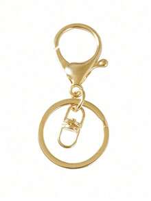 优雅金属心形字母钥匙扣，3D字母吊坠钥匙圈，时尚合金钥匙扣，背包挂饰，汽车钥匙链，经典简约钥匙扣，适合女性日常使用，可作装饰品、包包配件，是送给朋友、家人、情侣、女友、重要场合、母亲节的绝佳礼物。 - 彩色 - 查看 11