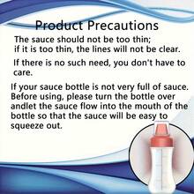 1/2pcs Squeezable Sauce Bottles, Suitable For Salad, Ketchup, Honey, Jam, Material, Kitchen Squeeze Sauce Bottle, Oyster Sauce Dispenser - Multicolor - View 5