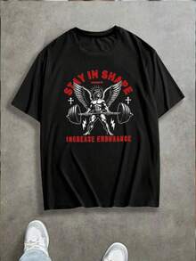 Men Outdoor Tees & Tanks - Black - View 7
