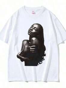 Camisetas de Verano Retro Portrait 2025 Tylers Thes Creatorsa, Camiseta de Streetwear de Verano para Hombres y Mujeres, Top Casual Harajuku Y2K Hip Hop Rapper Singer, Ropa de Verano Holgada y Cómoda - Blanco 4 - Ver 1