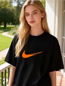 Women T-Shirts - Black - View 6