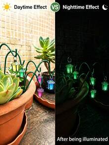 Juego de 6/3/1 piezas de mini decoraciones, paisaje pequeño luminoso, decoración de maceta micro, artesanías de fiesta pequeñas, escena en miniatura de estilo de cuento de hadas, decoración de jardín mágico, arreglo de Halloween, diseño de tema fantástico, ligero y duradero, marcadores exquisitos - A - Ver 5