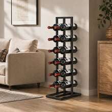 HOMCOM Freestanding Wine Racks & Cabinets - Black - View 7