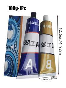 Professional Cast Iron Repair Epoxy Resin - Heat/Chemical Resistant Metal Filler, Suitable For Radiators, Pipes And Mechanical Parts - Multicolor - View 18