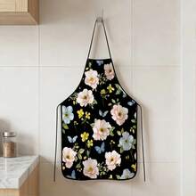 1pc, Grandma Illustration Pattern Polyester Apron, Suitable For Cooking, Baking, And Gardening - Can Be Used As Attire For The Kitchen And Dining - Multicolor - View 11