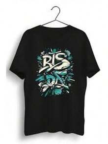 Camiseta Negra con Estampado Gráfico All MatchGlobal Music Idol Graphic T Shirt Y2K Retro Streetwear Casual Top – Estilo Moderno, Vacaciones de Verano, Ropa Casual, Lucha Libre Mexicana, Diseño Divertido,Unique Print Casual T-Shirt,Machine Washable Spring/Summer Holiday Apparel T Shirts,Unisex T-Shirt,Pure Cotton T-Shirt,Fashion Print Casual T-Shirt,y2k playeras de hombre algodón camiseta de algodón mujer playeras de niño camisetas playeras de niña tops para adolescentes y5k mujer - Negro - Ver 6