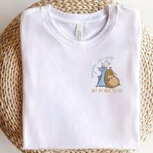 Any C1An Cook S1Hirt, Ratatouille S1Hirt, Hirt, Earth S1Hirt, Matching Family Hirst, Wod S1Hirt, R1emy, Gusteau220G This Unisex 220g T-Shirt Is Made From 100% Cotton With A Tight 220g Knit Pattern, Ensuring Its Durability. Suitable For All Body Types, Both Men And Women. Its Durable, High-Quality Fabric Is Ideal For Various Sewing Projects, Offering A Soft Yet Resilient Feel. It Is Also Very Breathable. Perfect For Spring/Summer, Holiday Outfits, And Party Wear. - 白色 - 查看 1