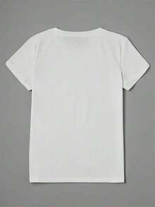 Camiseta gráfica temática de Shane Hollander de "Heated Rivalry" - Top de manga corta con cuello redondo, estilo casual para mujer, mezcla de poliéster suave, corte holgado, un esencial de moda. - Negro - Ver 7