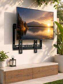 Soporte para Pantalla Fijo de 14" a 43" Pulgadas, 25 Kg de Carga - Negro - Ver 1