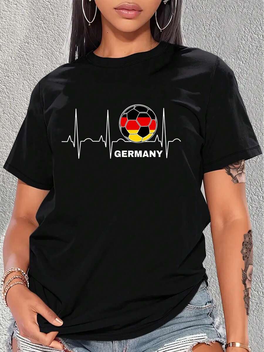 Women T-Shirts - Black - View 1