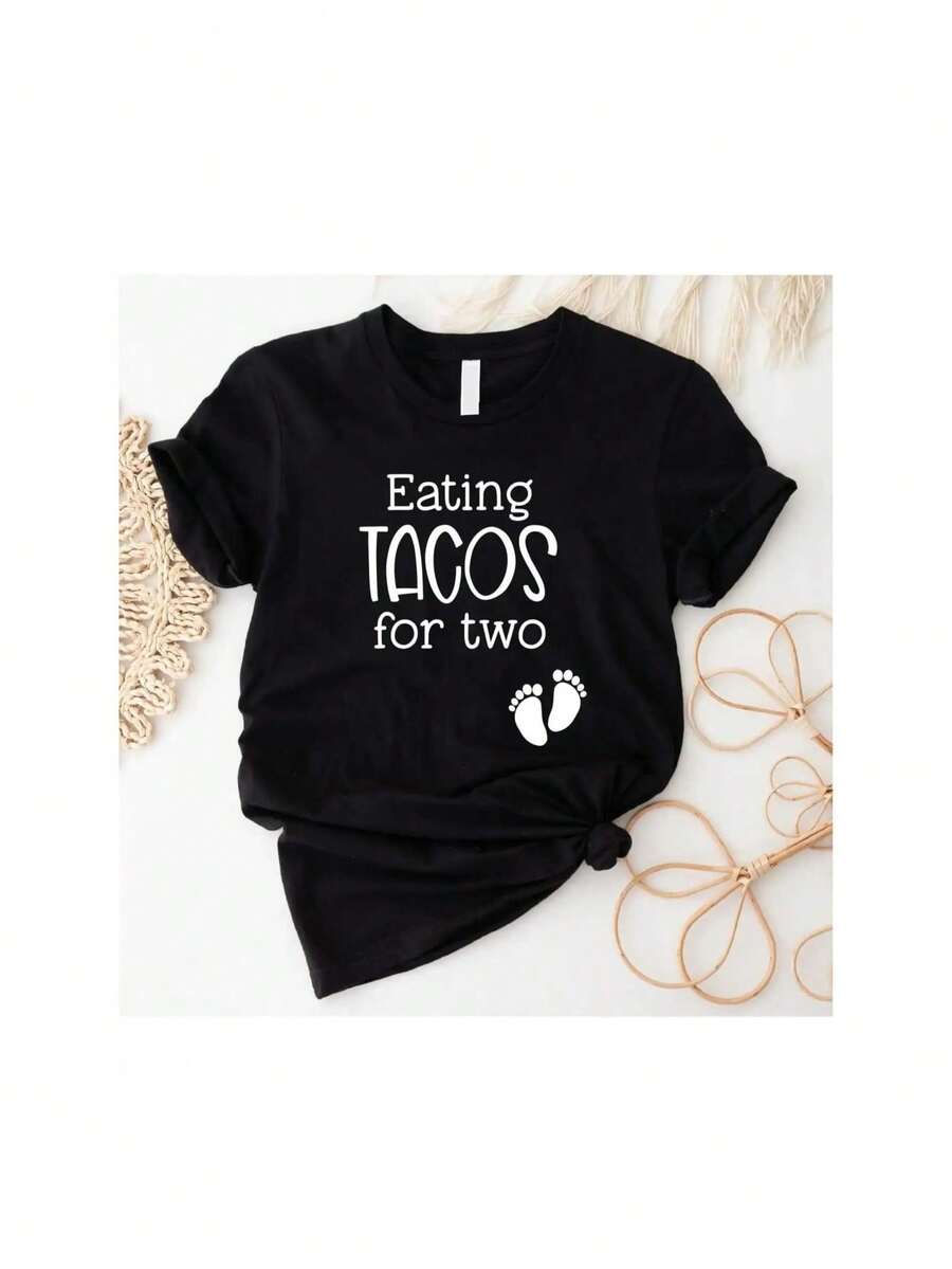 Women T-Shirts - Black - View 1