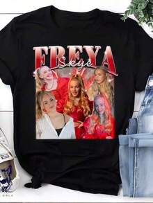 Women T-Shirts - Black - View 1