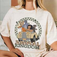 Vintage Jungle Book Animal Kingdom , Mowgli  Shere K Bagheera,  Jungle Book, WDW Jungle Cruise , NVA677 - Blanco - Ver 1