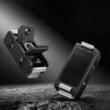 Magnetic Mounting Bracket Quick Release Multifunctional Base Adapter, Compatible With Osmo Action 5 Pro/4/3 Accessories, With Dual Folding Interfaces And Magnetic Mounting, 1/4" Screw, Compact Professional Tripod/Handle/Gimbal Adapter, Compatible With Osmo 360/Action 6 Camera Accessories - View 5