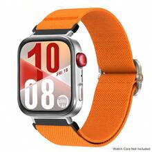 适用于华为 Watch Fit 4 的弹性尼龙表带，3 条表带替换腕带，兼容华为 Watch Fit4Pro 手镯 Correas - Fit3/4/4Pro - 查看 23