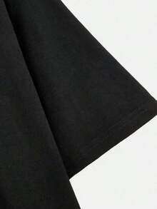 Camiseta de manga corta con cuello redondo y estampado de letras y paisajes para uso casual de verano. Camisetas gráficas para mujer con estampado "Llévame a Londres: Metrópoli bullicioso y a la moda". - Negro - Ver 3