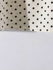 Camisa de mujer con diseño de cuello de corbata de lunares, primavera/verano - Albaricoque - Ver 4