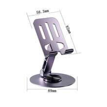 Adjustable Foldable Desk Phone Stand, Multi-Function Phone/Tablet Holder, Portable Adjustable Stand - Multicolor - View 2
