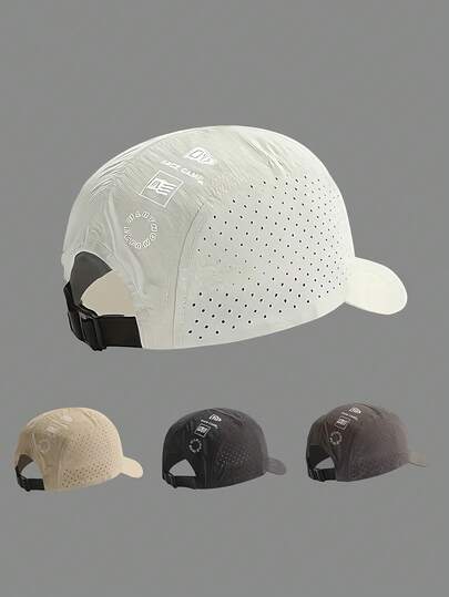 1pc Men's Outdoor Breathable Quick-Dry Baseball Cap, Lightweight Mesh Sports Cap For Women