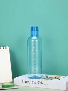 1个Time Scale水瓶，500毫升塑料运动水瓶，时尚简约防漏便携水瓶，适合户外运动、健身、徒步旅行、音乐节等场合。 - 粉色 - 查看 8