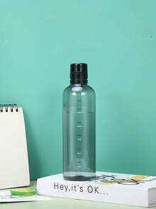 1个Time Scale水瓶，500毫升塑料运动水瓶，时尚简约防漏便携水瓶，适合户外运动、健身、徒步旅行、音乐节等场合。 - 粉色 - 查看 6