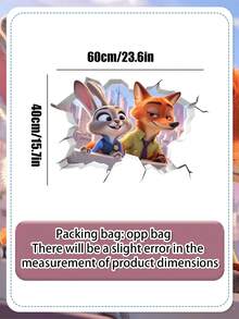Disney 用这款趣味十足的跨界墙贴套装来焕新您的生活空间吧！这些墙贴采用优质材料制成，易于粘贴、重新定位和移除，不会留下粘性残留物——非常适合装饰卧室、宿舍、办公室，甚至是出租房。 - Wall Sticker - 查看 3