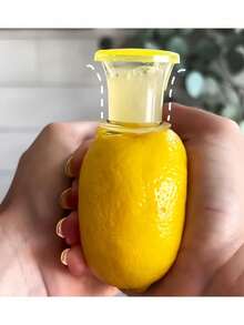 Spiral Manual Lemon Juicer, Portable Lemon Squeezer With Spout And Lid. Perfect For Making Cocktails And Cooking. - Multicolor - View 5