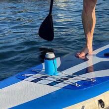 Kayak & Paddleboard Cup Holder - PP Material, Blue, Fits Various Sizes, Beach Essential, Beach Accessory, Pool Float (Phone Slot Height Is Low, Phone May Shift Back And Forth When Boat Moves, Please Consider Before Purchase) - Multicolor - View 5
