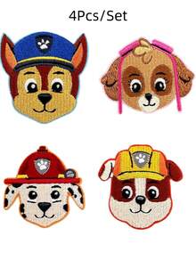 1/4/8 قطع رقعة مطرزة Paw Patrol درع الكلب للحقائب والملابس وديكورات الحفلات - رسوم متحركة - مشاهدة 28