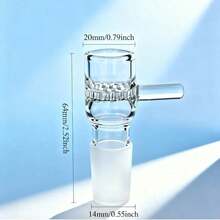 14mm Glass Home Decor, Gift For Frinends - Đầu nối đực 14mm - Xem 2