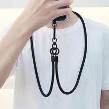 Adjustable Polyester Long Phone Lanyard Strap - Detachable Shoulder Strap With Hook, Suitable For Outdoor Sports, Travel And Daily Use - Anti-Lost Shoulder Chain, Sports Accessory | Adjustable Strap | Durable Polyester, Phone Lanyard - MultiWarna - View 8