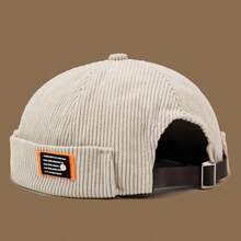 Unisex Retro Barett, Cord Winter Warm Seemannsmütze, Zeitungsjungenmütze - Gutsbesitzerhut aus Cord - Übersicht 12