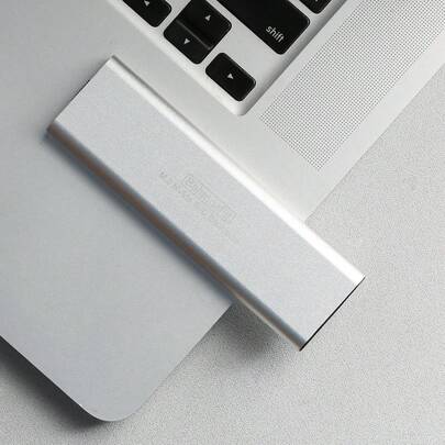 เคสไดรฟ์โซลิดสเตตอะลูมิเนียม M.2 Nvme - รองรับ Nvme Ssds (2230/2242/2260/2280), Usb-C Plug And Play, ติดตั้งง่ายไม่ต้องใช้เครื่องมือ, เปลือกอลูมิเนียมอัลลอยด์ระบายความร้อนความเร็วสูง