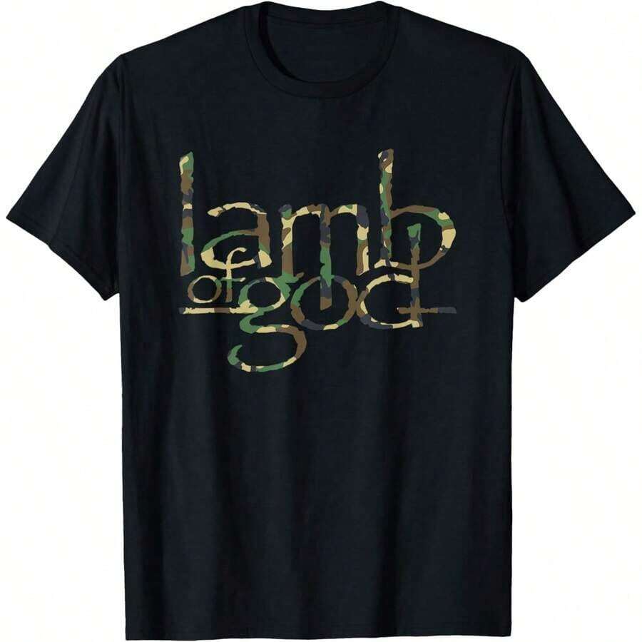 Lamb Of God - Triumvirate Short Sleeve T-Shirt 100% Cotton - 黑色 11 - 查看 1