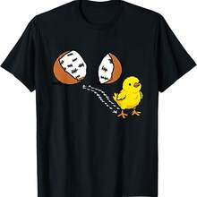 Chicken Meme Humor Chick Farm Animal Motivation T-Shirt - Black - View 1