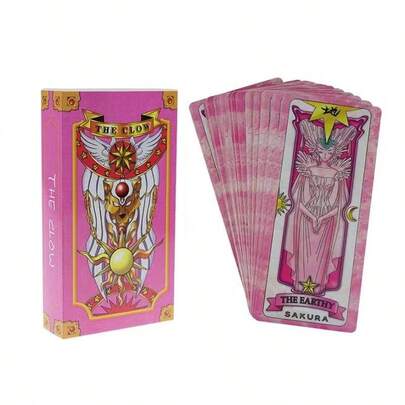 1 套 - 庆典卡片 - 樱花卡片 - 魔法少女 - 轮换图案 - 动漫周边 - 占卜卡片 - 节日/生日礼物 - 万圣节礼物 - 圣诞节礼物 - 礼物 - 玩具 - 游戏