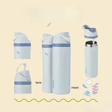 24/Oz/32 Oz Water Bottle Cup Vacuum Water Bottle Drinkware Tumbler Stainless Steel Thermal Mug Original Cold Hot Cup Owal'o - 彩色 - 查看 22