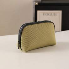 Bolsa de cosméticos portátil de gran capacidad, organizador multifuncional, bolsa de almacenamiento de maquillaje elegante y minimalista, organizador de alta calidad - Ver 10