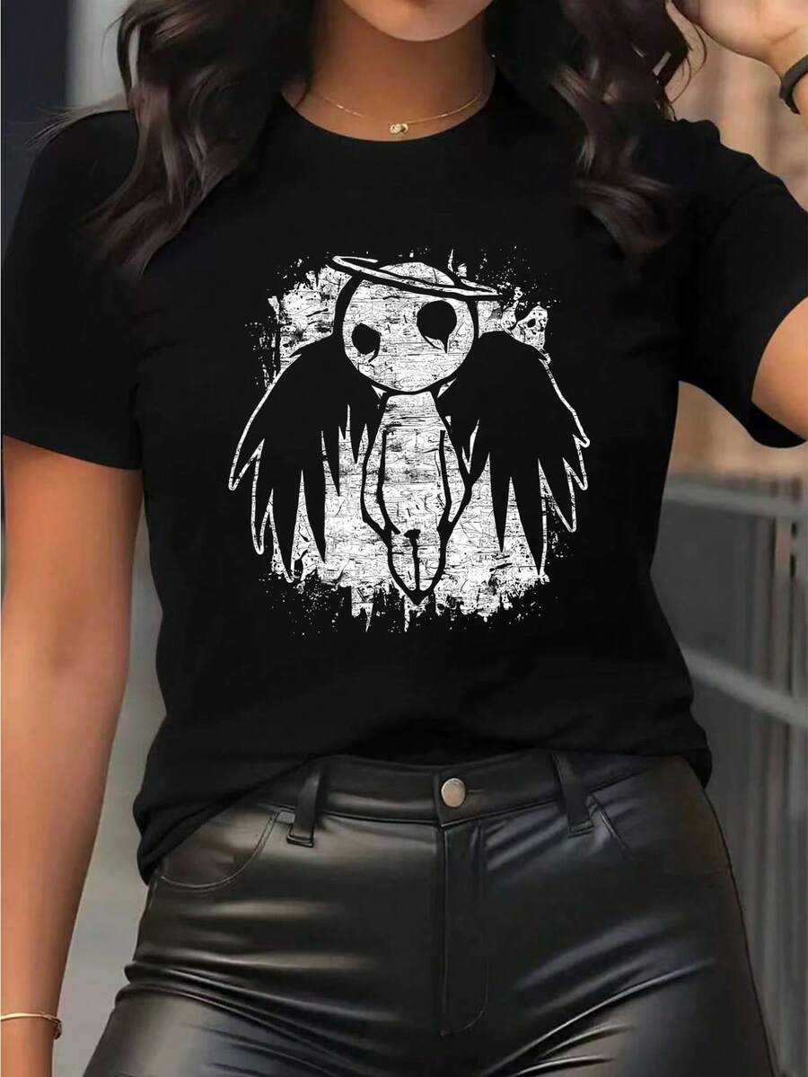 Women T-Shirts - Black - View 1