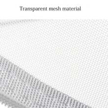 Nylon Mesh Storage Bags With Zipper Closure - Versatile For Toys, Documents, & Stationery - Durable, Non-Waterproof, Rectangular Organizer Pouches For Home & Office, Document Organizer|Translucent Mesh Bags|Nylon Storage Bags, Mesh Zipper Pouch Bags - Multicolor - View 5