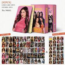92张KATSEYE女团Ins-Style 3英寸照片卡、装饰卡、贴纸、双面LOMO卡、KATSEYE应援棒、Straykid、照片卡、K-Pop、KATSEYE照片卡 - 卡片 - 查看 4